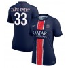 Paris Saint-Germain Warren Zaire-Emery #33 Heimtrikot 2024-25 Kurzarm